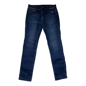Mugsy Blue Jeans Size 32x34 Stretchy Dark Blue
